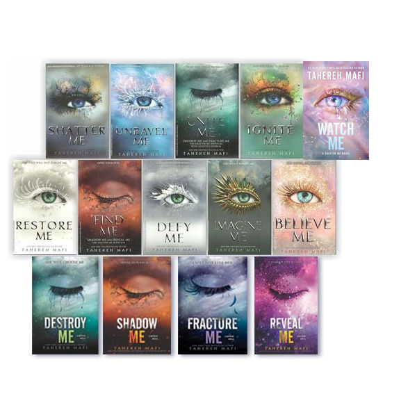 Set of 14 Books Shatter Me Series By Tahereh Mafi Complete Collection English Novel KS