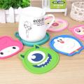 【Happier】 High Quality 1Pcs Cute Cartoon Anime Silicone Cup Mat Coffee Placemat Drink Coaster Cup Glass Beverage Holder Pads Mats KP030. 