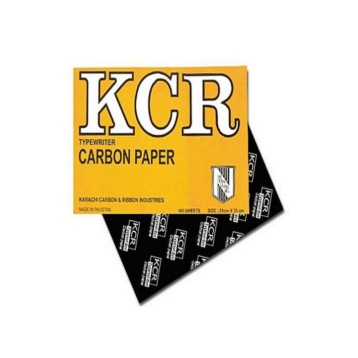 Black Carbon Paper (100 Carbon Sheets)
