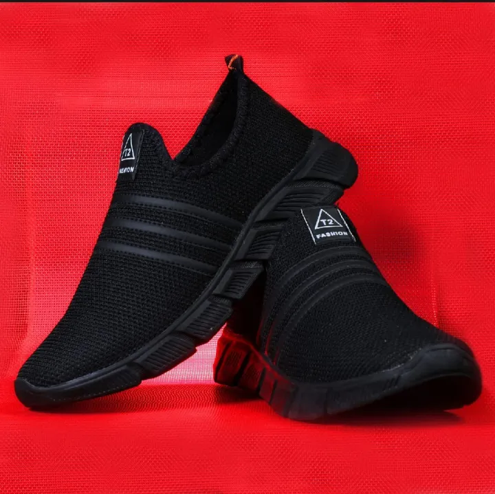 Mens Casual Shoes Canvas Classic Loafers Shoes For Mens And Boys Fashion Slip On Flat Walking Gym Running Breathable Shoes For Running Waliking Jym Shoes