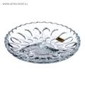 Isfahan Glass Mina 3 Compartment Serving Tray. 