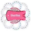 Hair Stick Drill Shiny Makeup Toy Stapler Fashion Hair Stick Drill. 