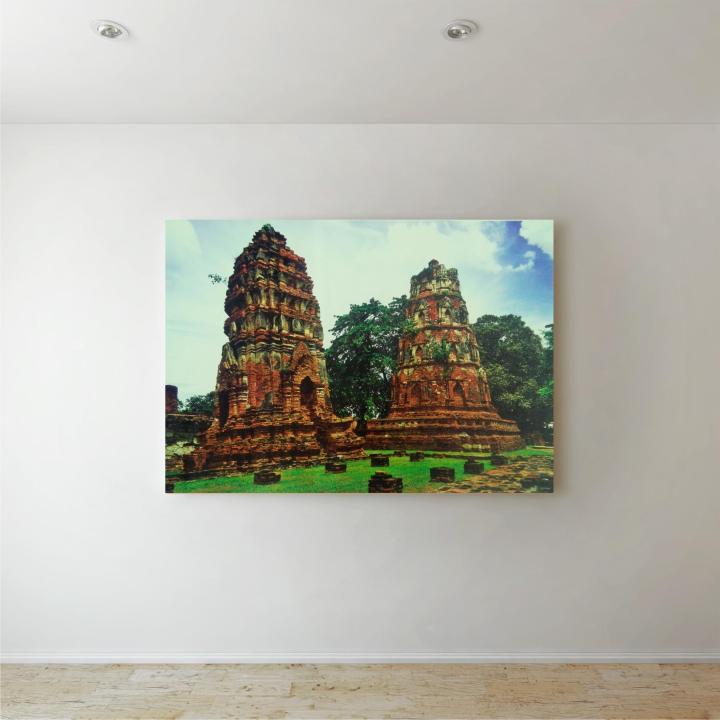Ancient%20Temple%20Thailand%20Photo%20Print%20on%20Canvas%20Wall%20Decor%20Frame%20Home%20Decoration%20Gift%20-%20Image%203