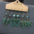 Boho Gypsy Tassel Drop Dangle Earrings Tribal Ethnic Festival Women Jewelry Set Wholesale. 