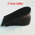 3-7.5cm Invisible Height Increase Insole Cushion Height Adjustable Shoe Heel insoles Insert Taller Support Absorbant Foot Pad. 