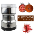 RAF Electric Coffee & Spices Grinder (4 blades) 150W Masala Grinder Steel |Multifunctional Machine. 