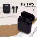 Original Branded High Quality i12 TWS Wireless Airpods Super Sound Quality with Charging Case. 