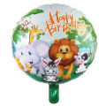 Jungle Theme Set of 5 Pcs Chrome Metallic Foil Balloon Tiger Lion Giraffe Reusable Balloon For Birthday Parties Decoration, Party Supplies, Kids Safari Theme Birthday Pack, Animal Shape Cartoon Balloons : hkyTJWvd. 