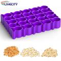 Goldfish Cookie Cutter 25-cavity Mini Fish Biscuit Cutter Mold for Animal Food-grade Baking Tool for Fish-shaped Treats Perfect for Mini Fish Biscuit Cutters. 
