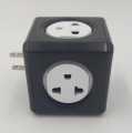 Techmanistan Power Cube, 5 Outlets Power Adapter Wall Adapter, Household Cube Socket Power Outlet, Extension,. 