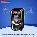 Shoe Shiner - Shoes Shiner Black - Leather Shoe Shiner - Shiner for Shoes - POWER PLUS REGULAR SHINER - BLACK- (PACK OF 2). 