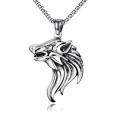 viking Wolf pendent necklace jewelry Viking Animal Necklace for men. 