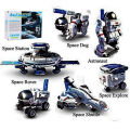 6 in 1 Solar Space Fleet - Solar Robot for Kids. 