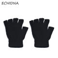 Men Women Fingerless Half Finger Stretch Winter Gloves Christmas Present. 