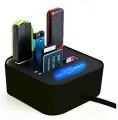 Smart Mini USB HUB All in 1 Combo 3 Ports USB 2.0 Splitter Adapter TF SD SDHC M2 MS MMC Slot Card Reader for PC Laptop Desktop. 