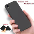 Oppo A37 Soft Matte Black Back Cover. 
