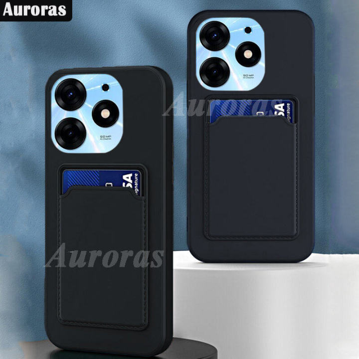 Phone Cover itel S23+ / S23 Plus Case New Design Luxury Wallet Card Slot Back Cover Casing for itel S23 Plus Cases Housing Soft Case Full Protector