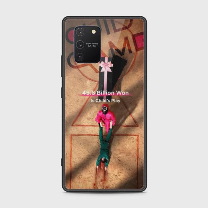Samsung Galaxy A91 Cover - SkinLee HQ Infinity Glass Case (Soft) - Is Child Play game - SKINLEE-696-1-793-624
