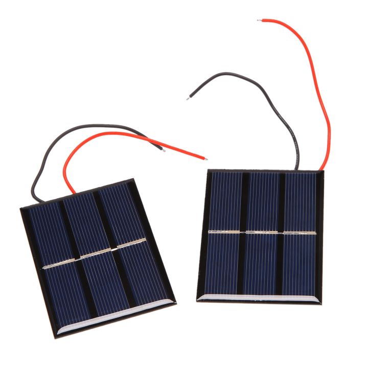 2 pcs 1.5V 400mA 80x60mm Micro-Mini Solar Cells For Solar Panels - DIY Projects - s - Charger