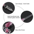 Glass Dip Pen Faux Crystal Ink Signature Inside Flower for Writing Art Decor Gift. 