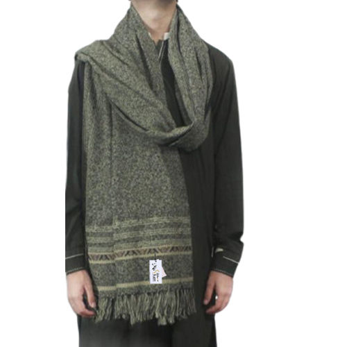 Men Cozy Shawl Mehndi Color Muskan the Modest
