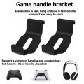 For PS5 Controller Holder, 2 Packs Headset Hanger Holder Controller Stand Mount for Playstation 5 Console&Xbox Series X. 