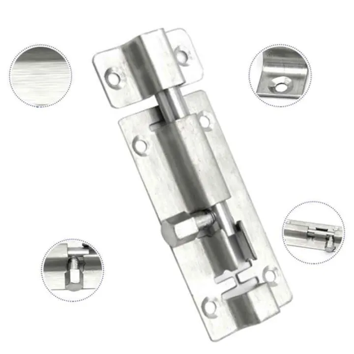 4%20Inch%20Long%20Silver%20Stainless%20Steel%20Door%20Latch%20Sliding%20Lock%20Bolt%20Latch%20Hasp%20Staple%20Gate%20Safety%20Lock%20-%20Image%207