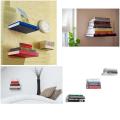 Pack of 4 - Invisible Bookshelf/Book Rack/Floating Shelf. 