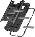 BEZ Case for Samsung Galaxy Xcover 4 / Xcover 4S, Shockproof Case for Samsung Xcover 4 / Xcover 4S Military Heavy Duty Shock Proof Survivor – Black. 