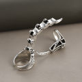Vintage Punk Rock Style Scorpion Rings / Funny Movable Hinged Scorpion Tail Ring / Cool Personalized Party Rings / Popular Unique Jewelry Accessories. 