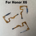 For Honor X6 Fingerprint Sensor Power Button Flex Cable Touch ID Sensor Home Buttons Smartphone Parts. 