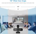 LarmTek Webcam for Pc,1080P Webcam with Webcam Cover,Usb Computer Camera with Built-in Mic for Live Streaming Gaming Calling Video Conferencing,W5,UK. 
