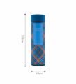 Burberry Check Print Vacuum Insulated Stainless Steel Water Bottle with Inbuilt Strainer, Travel Thermos Flask- 500 ML (Multicolor). 