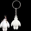 Disney Anime Big Hero 6 Baymax Keychain Cartoon Cute Baymax Pendant Keyrings for Boy Girl Backpack Accessories Car Key Holder. 