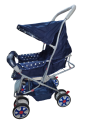 Prime Baby Pram with Comfortable Seats and Foldable Design. 