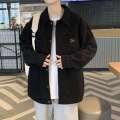 Trendy brand cool corduroy jacket men in spring and autumn loose long sleeved shirt for men cityboy. 
