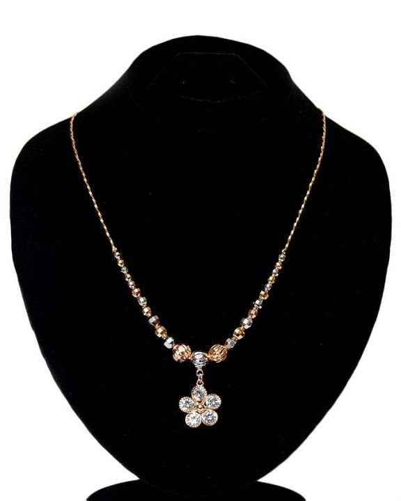 1k Gold Plated Flower Pendant