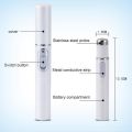 KINGDOMCARES Blue Light Therapy Acne Laser Pen Scar Wrinkle Removal Device white. 