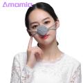 Winter Nose Warmer Cozy Handmade Wool Nose Warmer Adjustable Cold Resistant Nose Cover for Winter Elastic Nose Cover. 