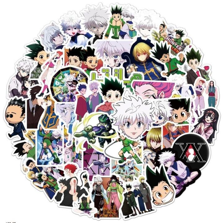 Anime HUNTER×HUNTER Stickers Kurapika DIY Waterproof Sticker Kid Gifts Stationery