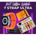 7 In 1 Ultra Smart Watch | Ultra Smart Watch For Boys & Girl | Ultra Smart Watch With Chain | Ultra Smart Watch With Charger | NFC Bluetooth Calls Premium Smart Watch | Fitness Smart Watch For Android/IOS | Crown Working Smart Watch | Smart Watch With Box. 