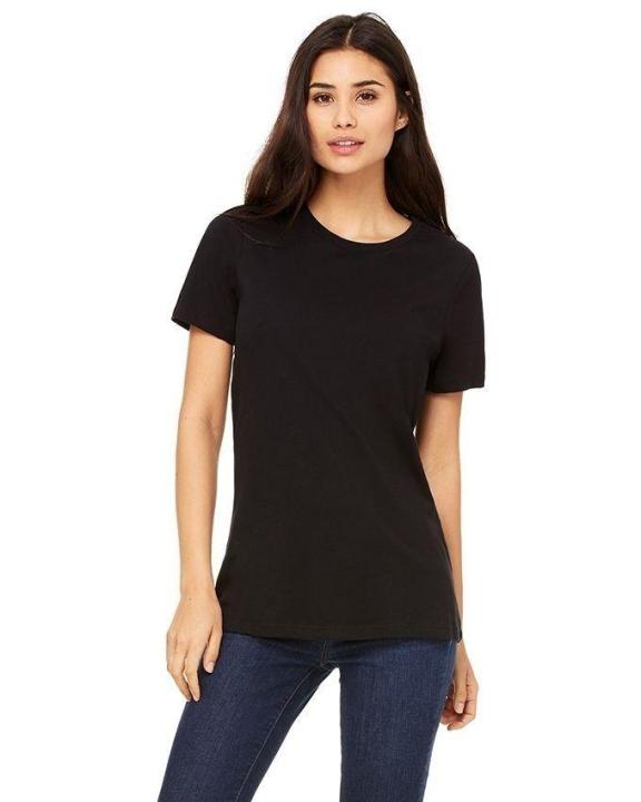 Plain%20Cotton%20TShirt%20For%20Women%20-%20Black%20-%20Image%206