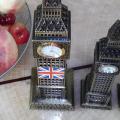 Bronze World Famous Building Architecture Model Statue Landmark Home Decor - Bronze, Big Ben. 