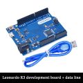 Leonardo R3 Microcontroller Atmega32u4 Development Board With USB Cable Compatible For Arduino DIY Starter Kit. 