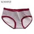 ECHIDNA Lace Schoolgirl Panties Japanese Style Lace Edge Soft Breathable Lady Briefs Mid Waist Anti-septic Underpants for Daily Sports Buyers' Favorite Japanese Style Underwear. 