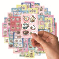 16PCS Chikawa Cartoon Characters Cute Theme Stickers Decorated Laptop Phone Case Water Bottle Classic Toy Stationery DIY Decal. 