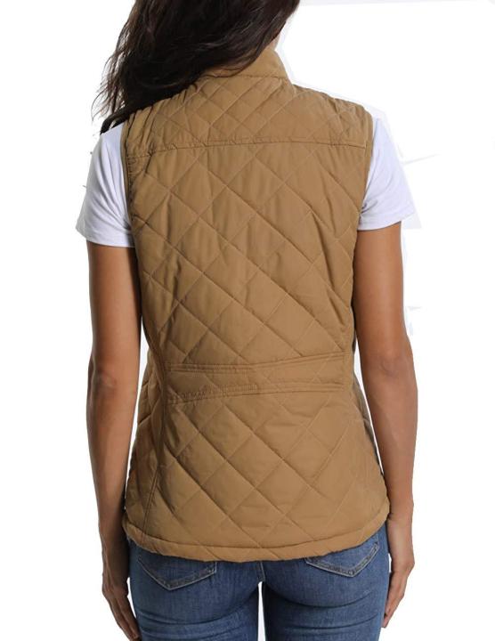 Ladies%20Brown%20Sleeveless%20Puffer%20Parachute%20Jacket%20for%20Women%20-%20Image%204