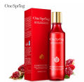 One Spring - A Red Pomegranate Nutritious Moisture Anti Aging Wrinkle Natural Facial Toner YZC4327. 