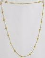 Gold Plated Traditional Indian Ball Chain Necklace for Women. 