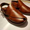 Khanewal Special close face handmade leather chappal for men soft out fit. 